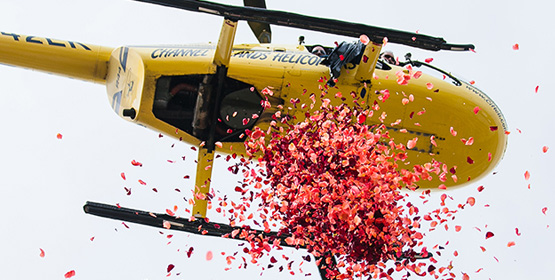 Helicopter charter service